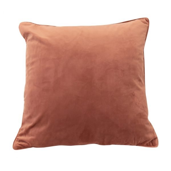 Oliveira Velvet Cushion Salmon