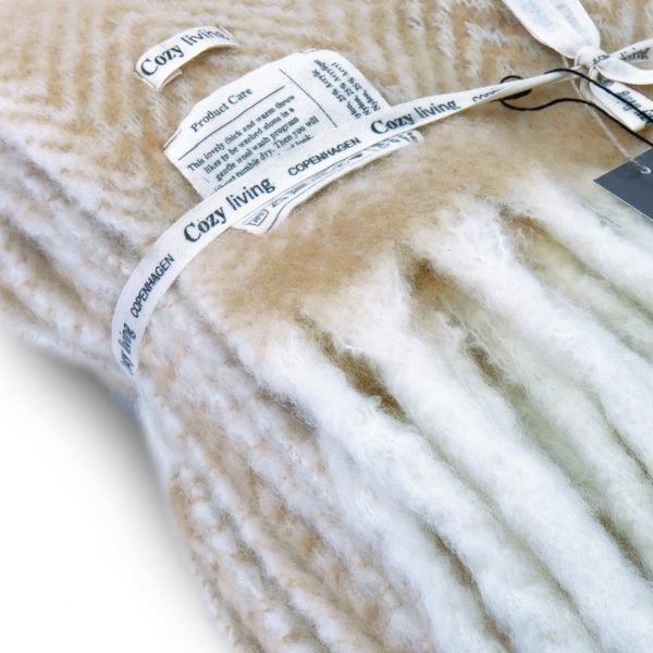 Yellow Tassel Soft Throw - Image 2