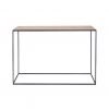 Reclaimed Teak Wood and Iron Console Table by Oliveira