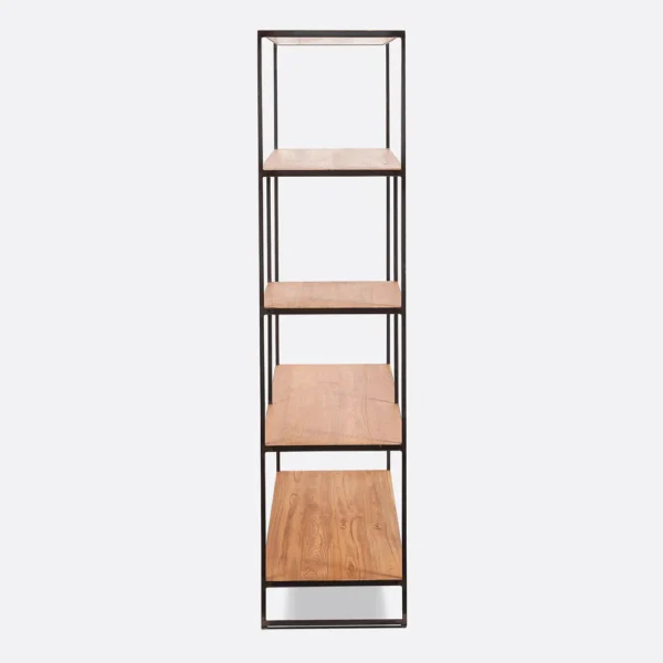 Natural teak wood shelving rack furniture algarve shop buy