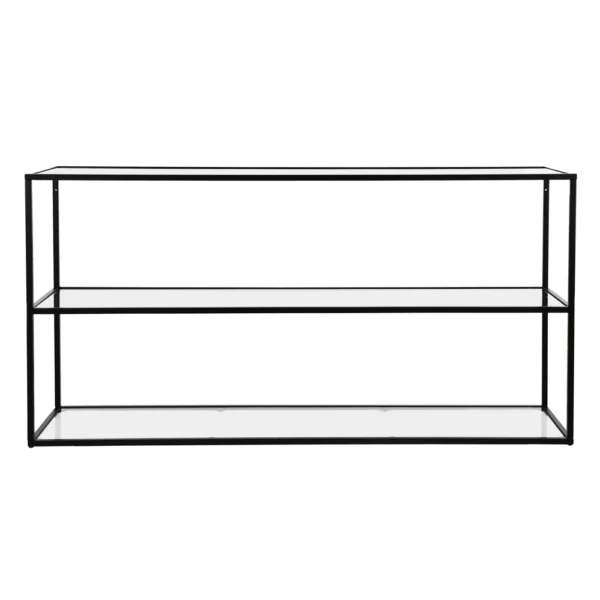 Abstract Black Metal and Metal shelving rack furniture algarve shop buy