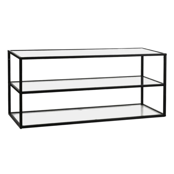 Abstract Black Metal and Metal shelving rack furniture algarve shop buy