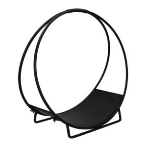 log basket contemporary black round furniture algarve shop