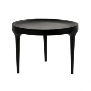 Black Aluminium Coffee Table by Oliveira Algarve