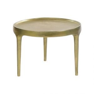 Brass Aluminium Coffee Table by Oliveira Algarve