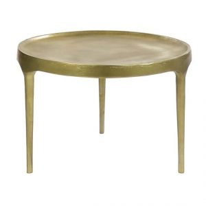 Low Brass Aluminium Coffee Table by Oliveira Algarve