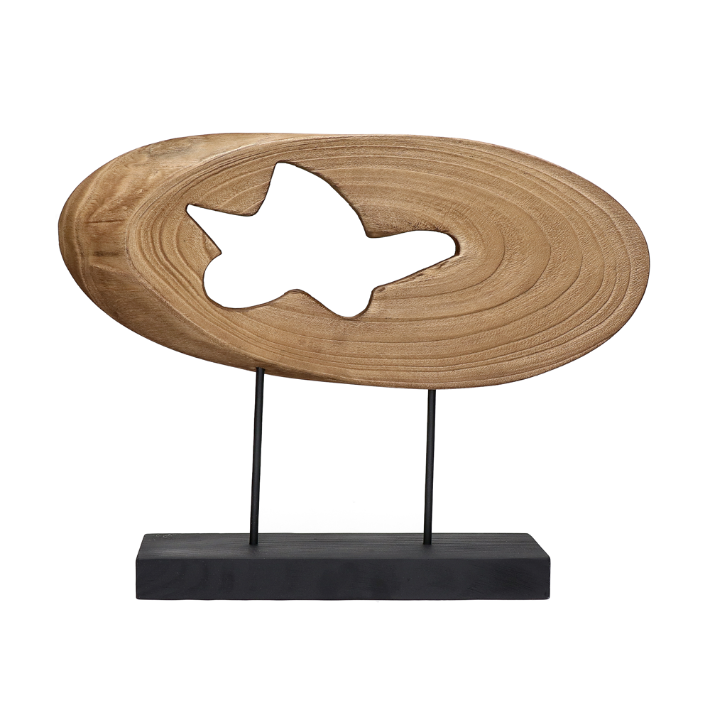 Paulina wood star shape deocrative algarve furniture shop algarve