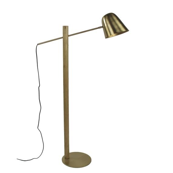 Golden Floor Lamp by Oliveira Algarve