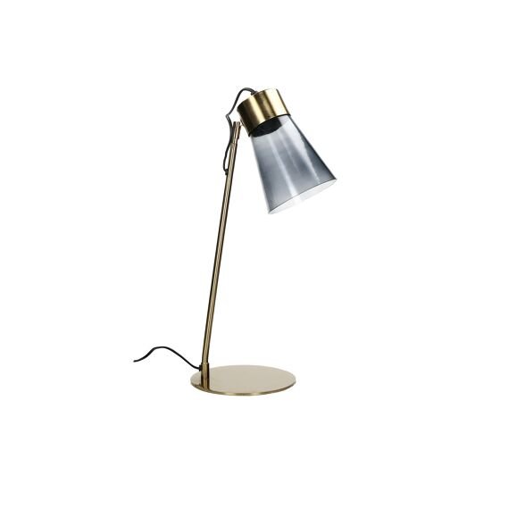 Blacked Glass Table Lamp by Oliveira Algarve