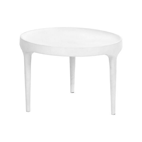 White Aluminium Coffee Table by Oliveira Algarve