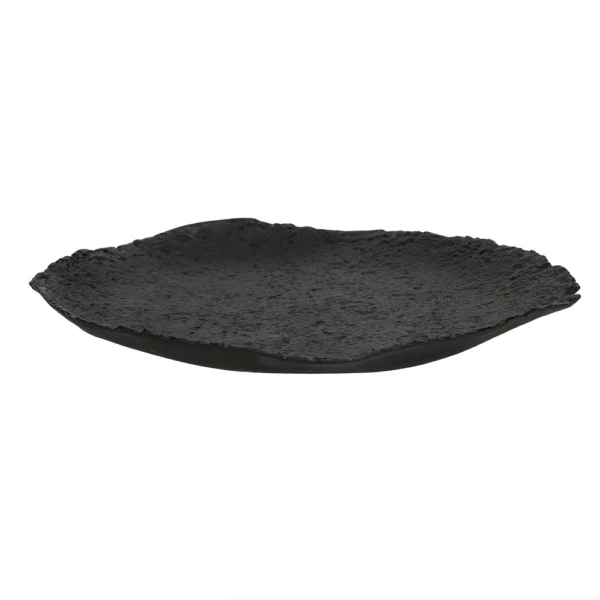 organic inspired black aluminium platter shop algarve furniture