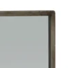 Dark Grey Patina Metal Panel Mirror furniture algarve shop