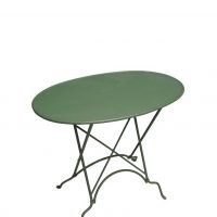 CHE-SDT-13099 Oliveira's green foldable outdoor table