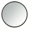 round black frame mirror furniture shop algarve