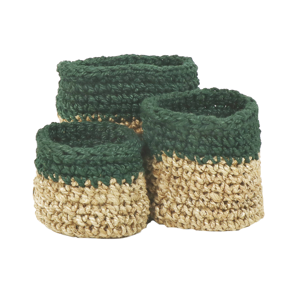 jute basket baskets natural seagrass plant pot furniture algarve