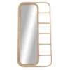 bamboo rattan ladder style mirror floor standing towel rack furniture shop algarve