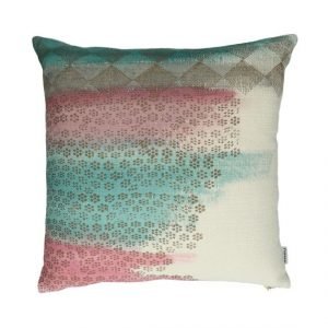 Colourful Handpainted Square Cushion - Varoso - soft furnishings - cushions - Oliveira Algarve