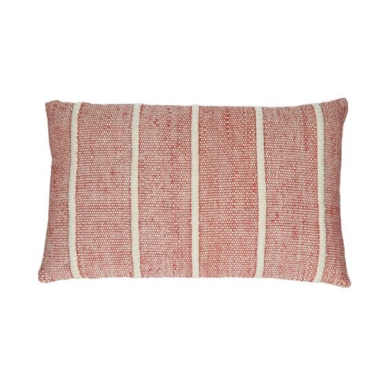 Raspberry Stripe Cushion - Padronizar - soft furnishings - cushions - Oliveira Algarve
