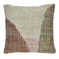 Abstract Jute and Cotton Cushion - Livingston - soft furnishings - cushions - Oliveira Algarve