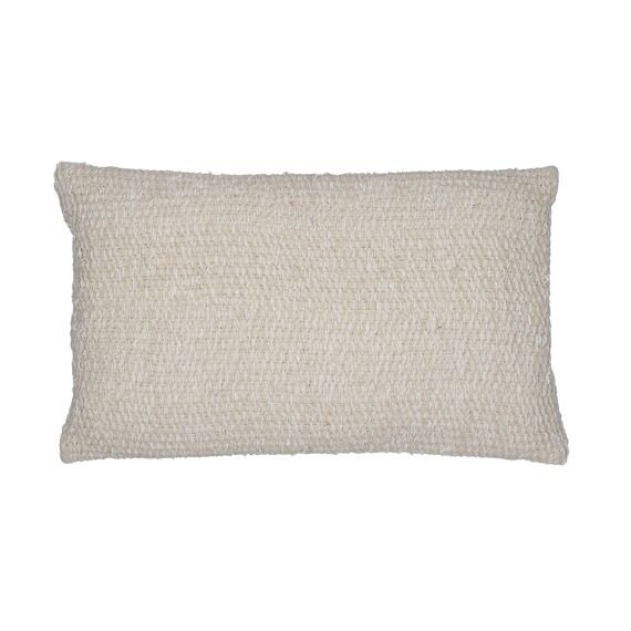 White Simple Cushion - Avena - soft furnishings - cushions - Oliveira Algarve
