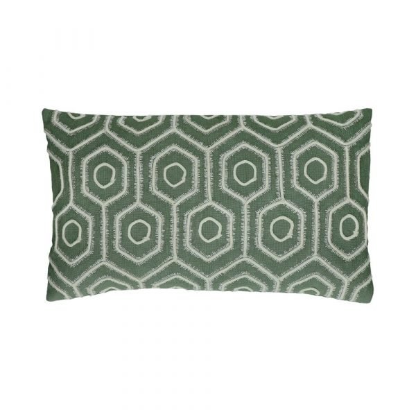 Pattern Grey and White Cushion - Conway - soft furnishings - cushions - Oliveira Algarve