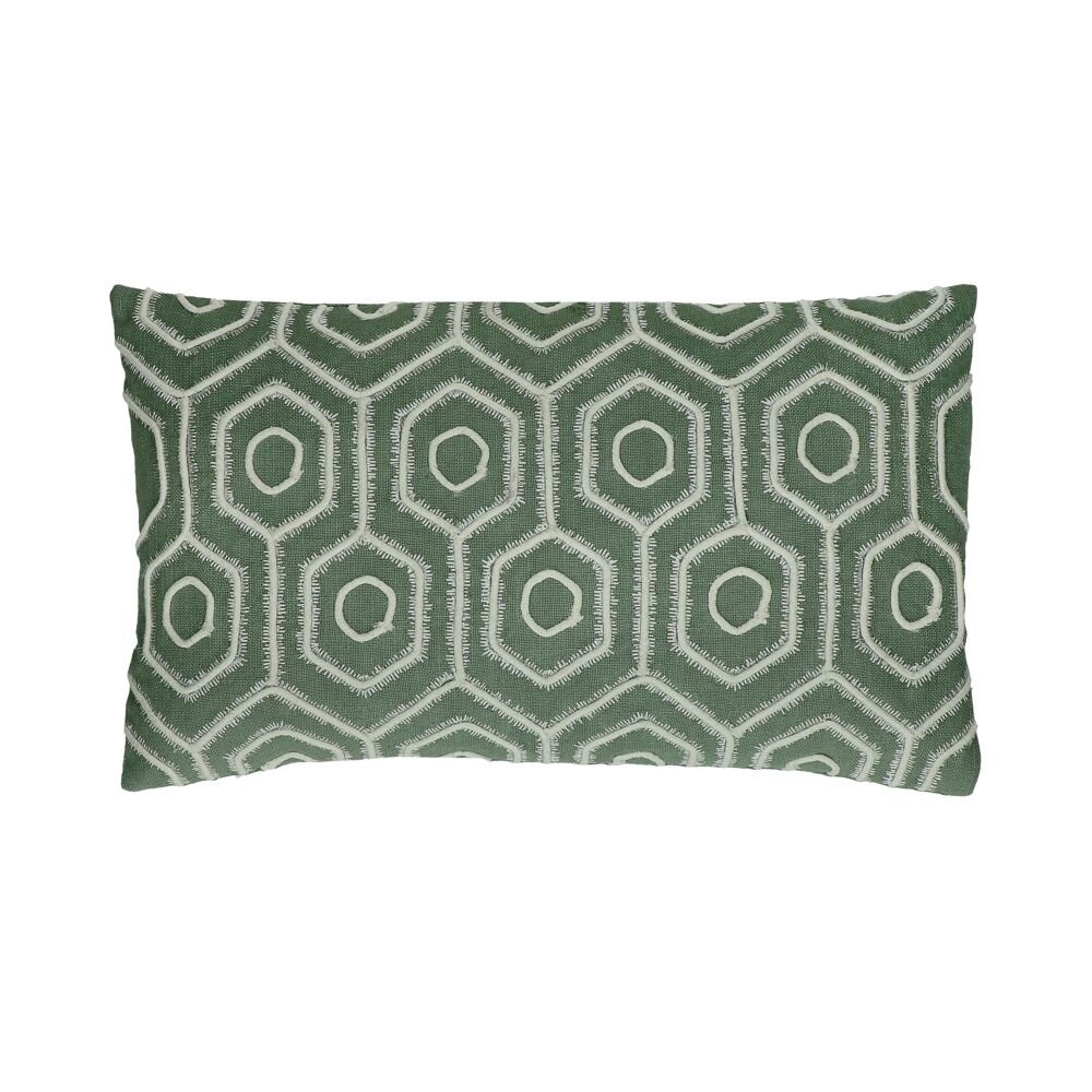 Pattern Grey and White Cushion - Conway - soft furnishings - cushions - Oliveira Algarve
