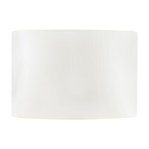 A beautiful white oval lampshade which will suit a wide range of lamp bases-Lighting-Lampshades-Available at Oliveira in Tavira