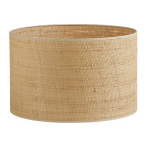 A natural but wonderfully elegant lampshade made from 100% Raffia-Lighting-Lampshades-Available at Oliveira in Tavira