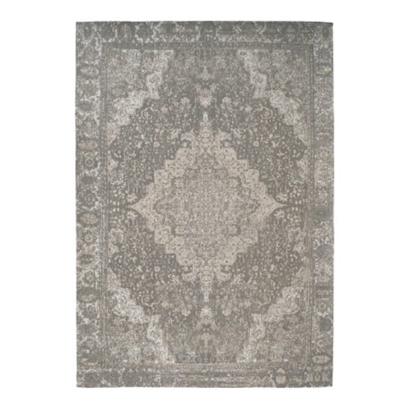 A beautiful grey and silver vintage style rug-Soft Furnishings-Rugs-Available at Oliveira in Tavira