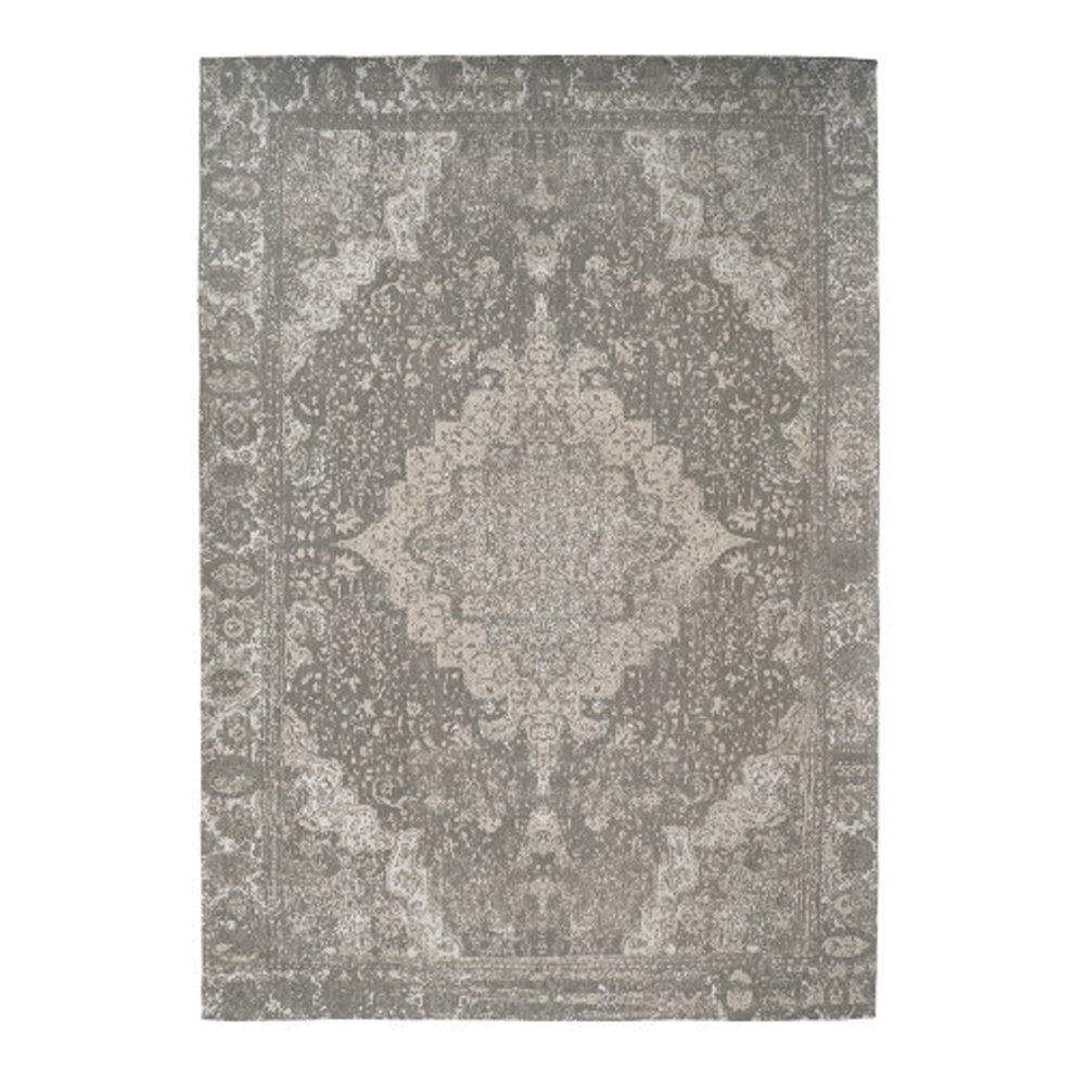 A beautiful grey and silver vintage style rug-Soft Furnishings-Rugs-Available at Oliveira in Tavira