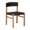 This chair is also available with arms and also with a natural rope colour back and seat.