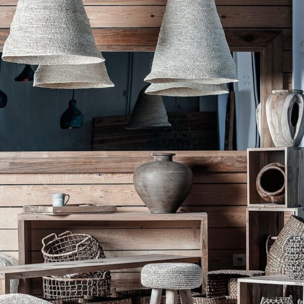 rustic style hanging pendant light is perfect both indoors and in covered outdoor areas.