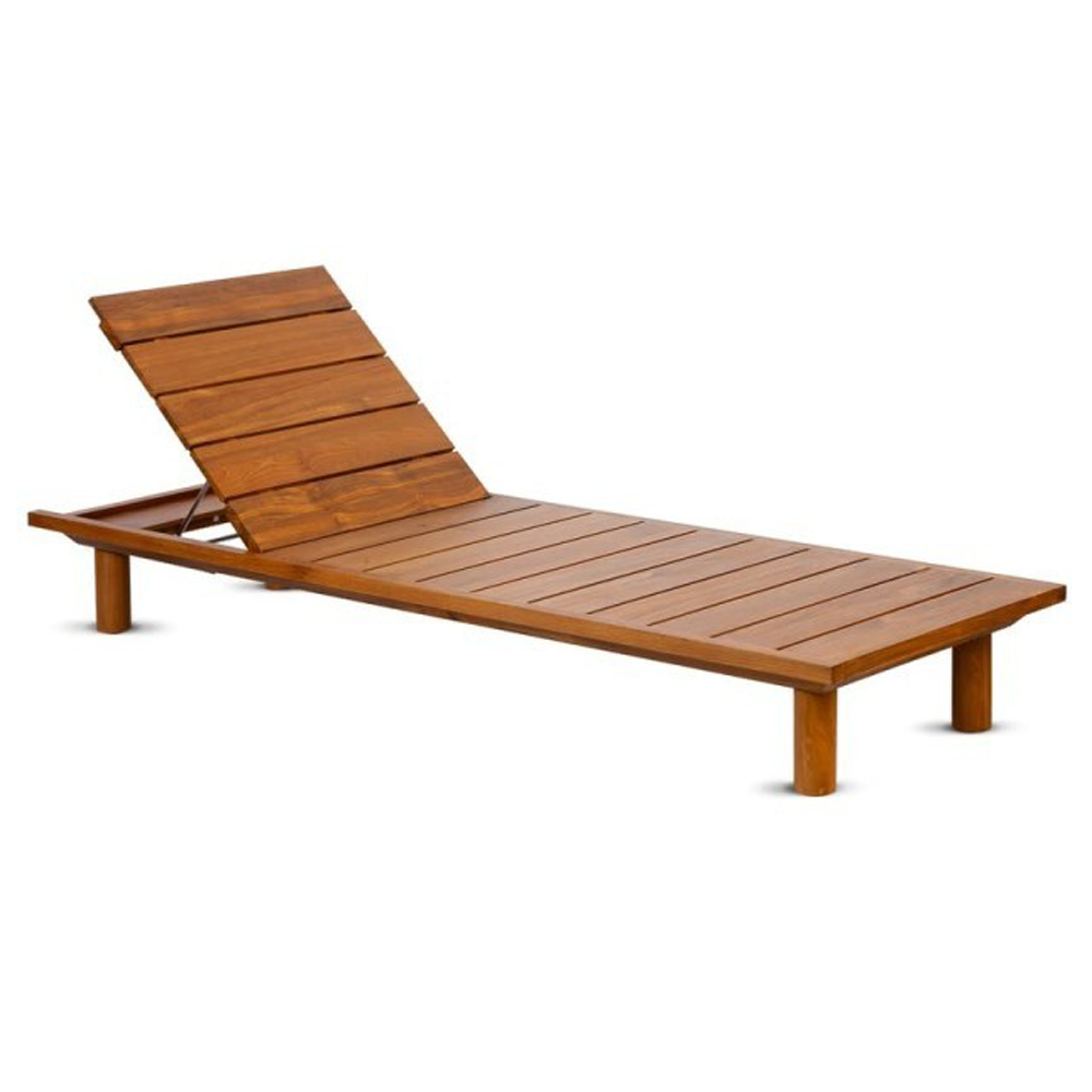 High quality outdoor Sun lounger / Sunbed mattress also available for this model.-Outdoor Living-Outdoor Lounge Chair-Available at Oliveira in Tavira