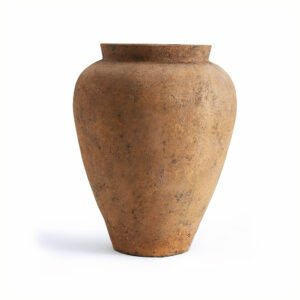 An imposing feature for any terrace or garden. This stunning large outdoor contemporary terracotta vase with an aged copper patina will enhance any home. - Decorative Items - Vases - Plant Pots