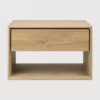 Solid oak bedside table Tables Bedside Tables