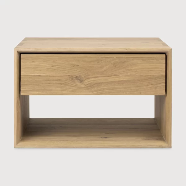 Solid oak bedside table Tables Bedside Tables