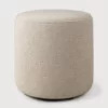 Off White coloured pouffe Sofas Pouffe