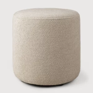 Off White coloured pouffe Sofas Pouffe