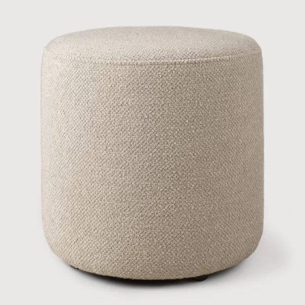 Off White coloured pouffe Sofas Pouffe
