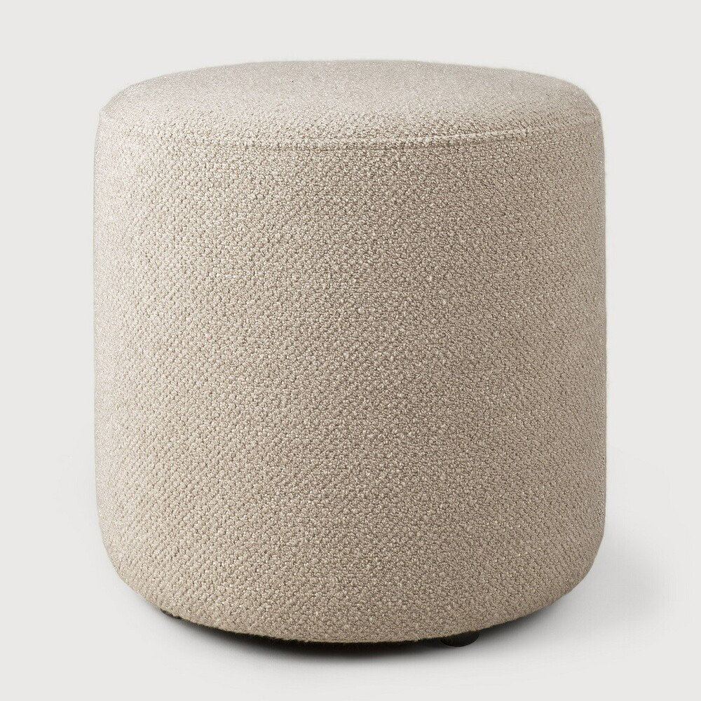 Off White coloured pouffe Sofas Pouffe
