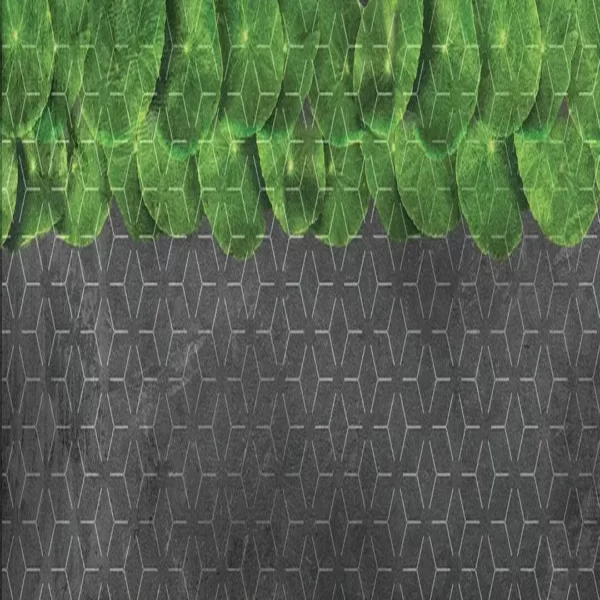 68-art-kitchen-foglie-e-lavagna-Kitchen Wall Panels----