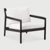 solid teak wood lounge chair outdoor indoor furniture algarve oliveira