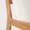 solid teak wood lounge chair outdoor indoor furniture algarve oliveira