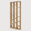 solid oak wood display rack bookcase shelf furniture home algarve oliveira