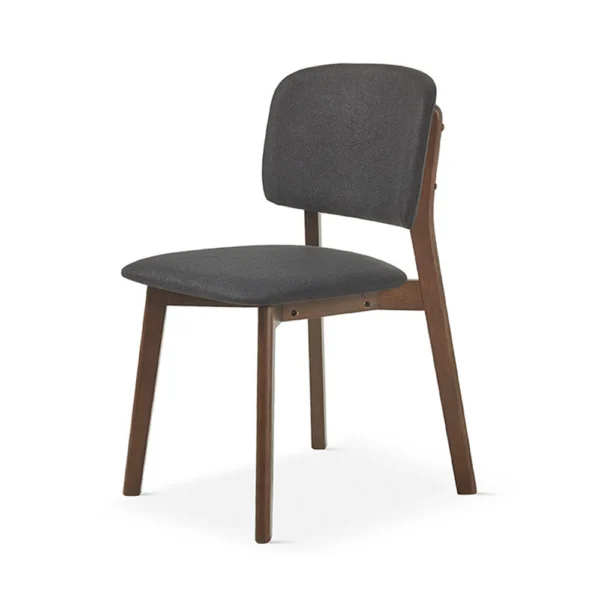 Classic Nogal Wood Dining Chair Design-Furniture Outlet-
