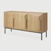 Dynamic Style Solid Oak Wood Sideboard furniture algarve shop buy