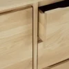 Serene Wave Style Solid Oak Wood Sideboard furniture algarve shop buy