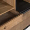 Contemporary Solid Teak Wood Aspect Sideboard furniture algarve shop buy