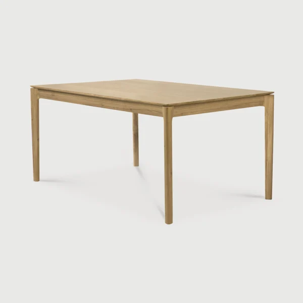 Solid Natural Oak Wood Dining Table furniture algarve tavira shop buy decor