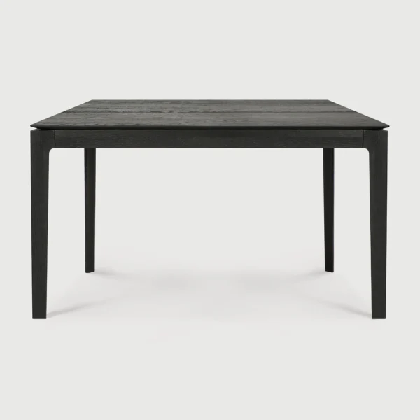 Solid Black Oak Wood Dining Table furniture algarve shop buy tavira decor